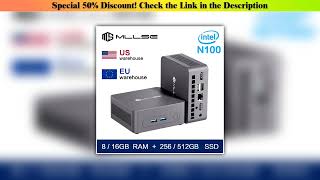 Best MLLSE G3 Mini PC Alder Lake N100 Windows 11 Pro Intel 12th DDR4 8-16GB RAM 256-512GB ROM WiFi•
