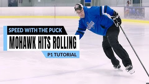 On-Ice Speed with the Puck Mohawk Hits Rolling