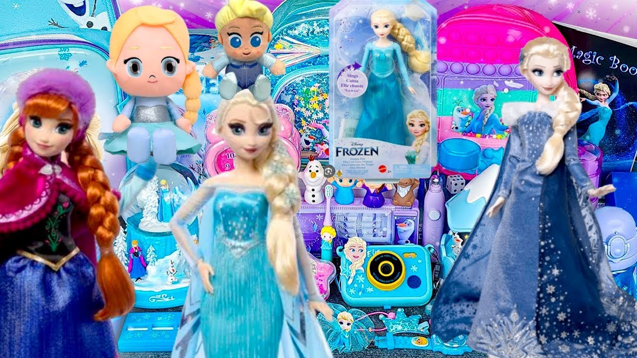 6 Minutes Satisfying with Unboxing ULTIMATE Disney Frozen Elsa Toys ...