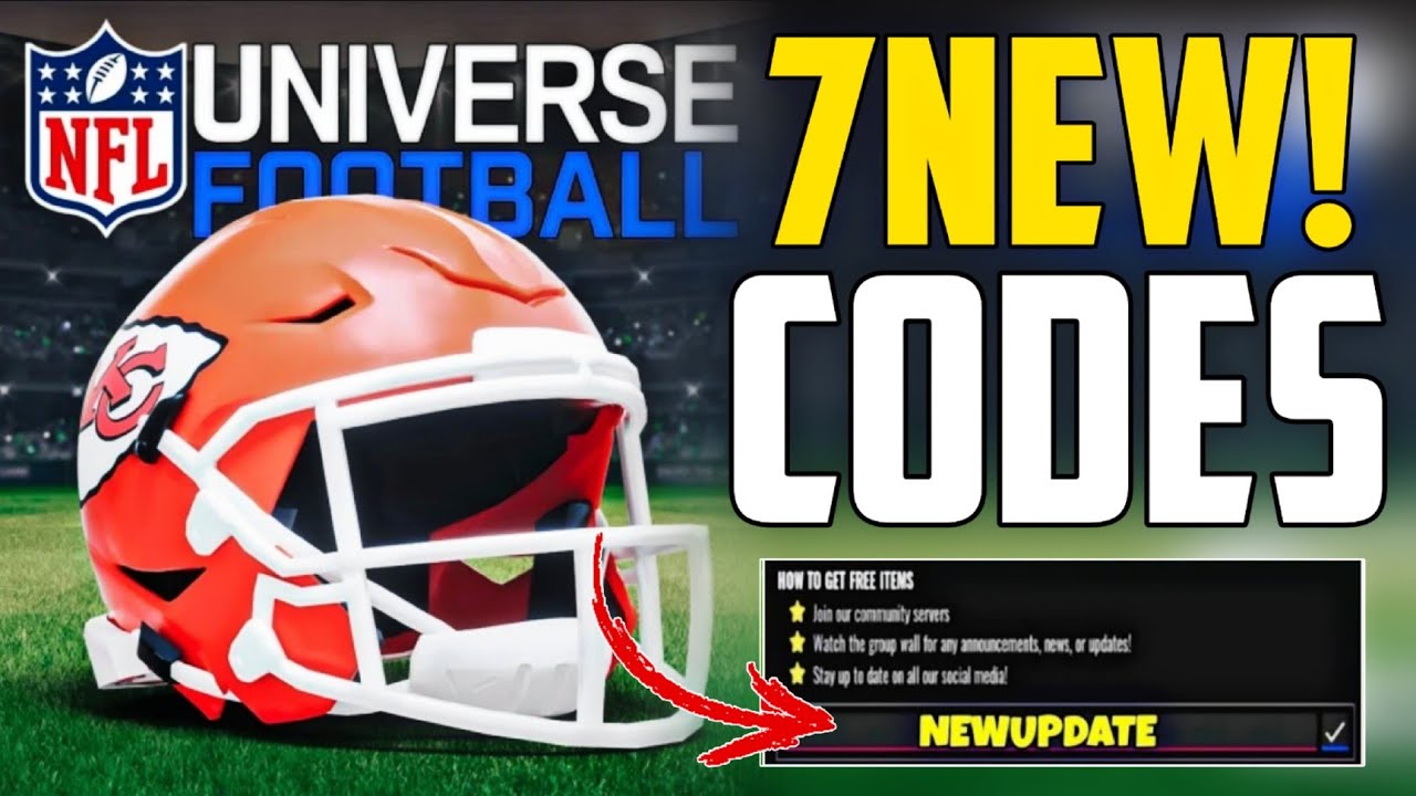 *NEW* ALL WORKING CODES FOR UNIVERSE FOOTBALL IN 2024! ROBLOX UNIVERSE ...
