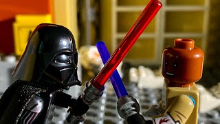 Darth Vader Vs Mace Windu - LEGO Star Wars Stop Motion