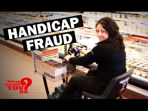 Handicap Fraud | What Would You Do? | WWYD