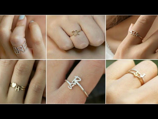 Initials Ring :: Create your own initials ring