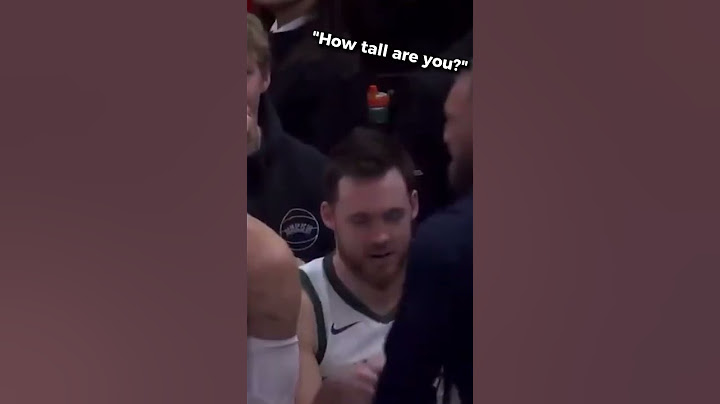 Conor McGregor nearly fights 8ft basketball player