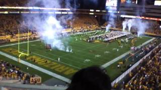 ASU Football Entrance vs Oregon State 10-1-11