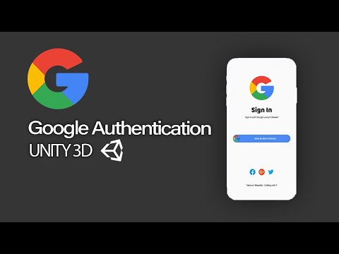 Google Authentication In Unity 3D (Tutorial)