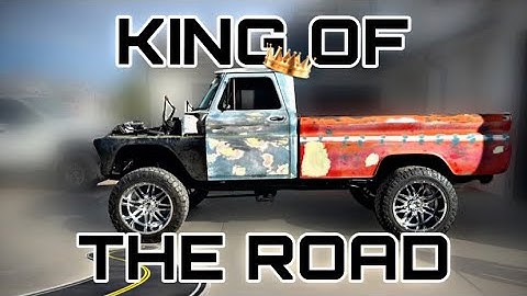 Am I crazy now!?! Frame swapped 1966 Chevy C10