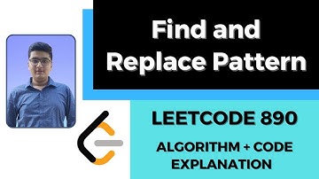 Find and Replace Pattern | LeetCode Solution 890