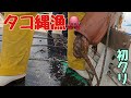 【タコ縄漁】3日間海底に放置したタコ縄を引き上げてみましたが果たして大漁なるか?
