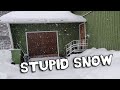 Weather Vlog - Snowing like crazy! (8th April)