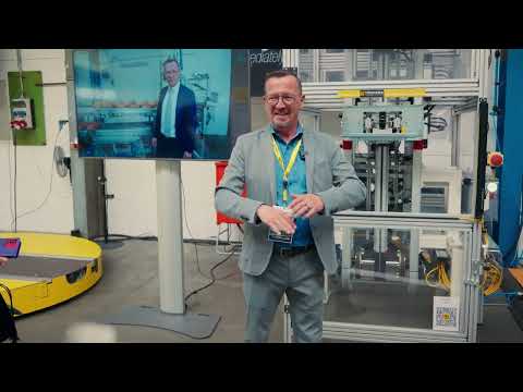 Vertikalstauförderer + Schwinger