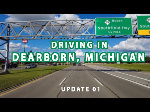 Driving in Dearborn, Michigan [4K]