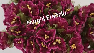 Karanfil kurdaleden çiçek yapımı 