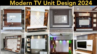 Modern TV Unit Design for living room 2024 || TV Showcase 🔥