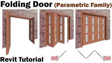 Revit Tutorial - Folding Door (Parametric Family)