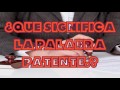 ¿Que Significa La Palabra Patente?