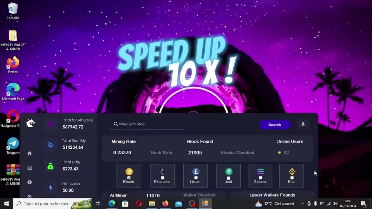 Crypto mining wallets for new miners with infinity wallet ai miner