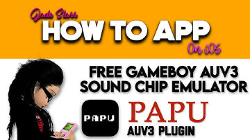 Free Gameboy AUv3 Sound Chip Emulator PAPU on iOS - How To App on iOS! - EP 635 S9