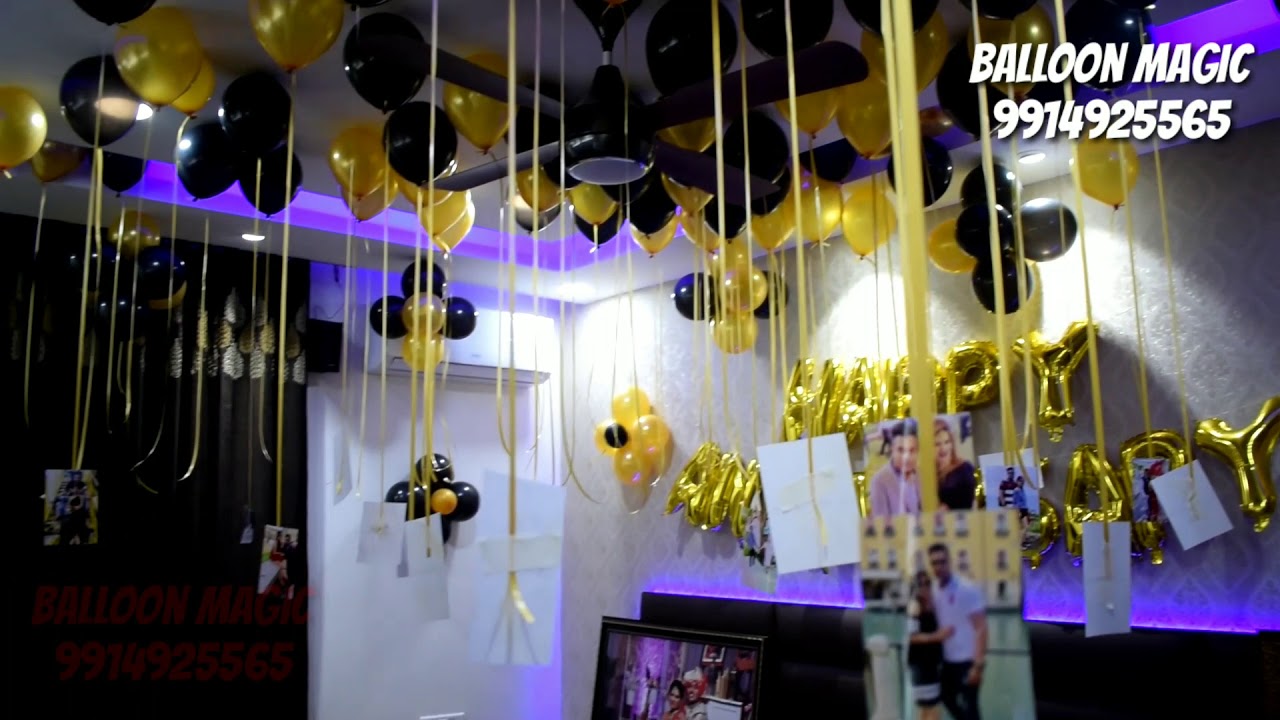 Balloon magic anniversry room decorations  birthday  party  