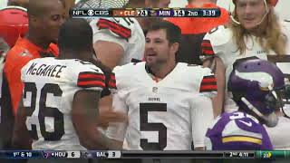 Browns vs Vikings 2013 Week 3