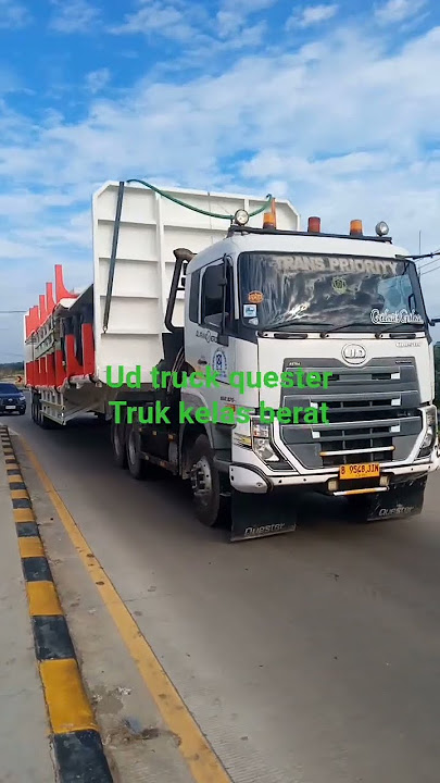 UD truck quester muatan berat #truck #udtrucks #quester #truk #mobil #driver #automobile