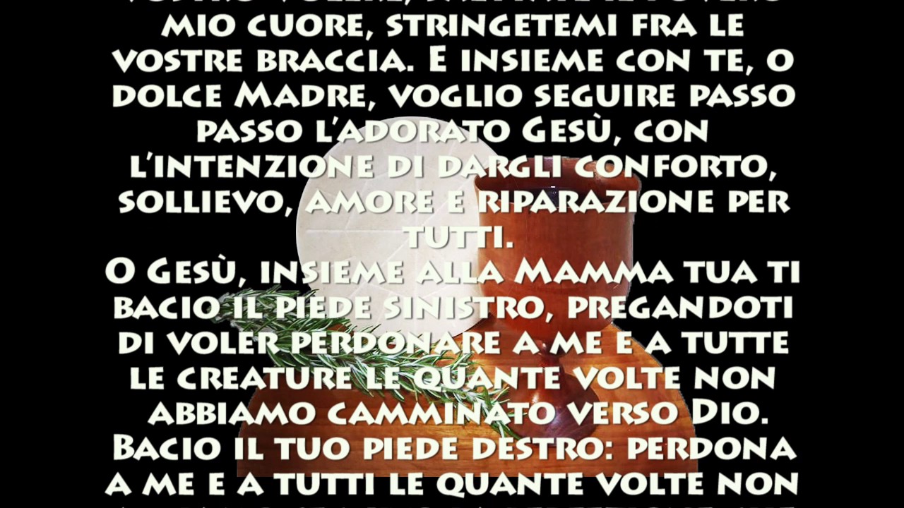Come Si Prega Le Ore Della Passione