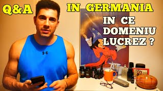 Cât stau în Germania și în ce domeniu lucrez? Q&A