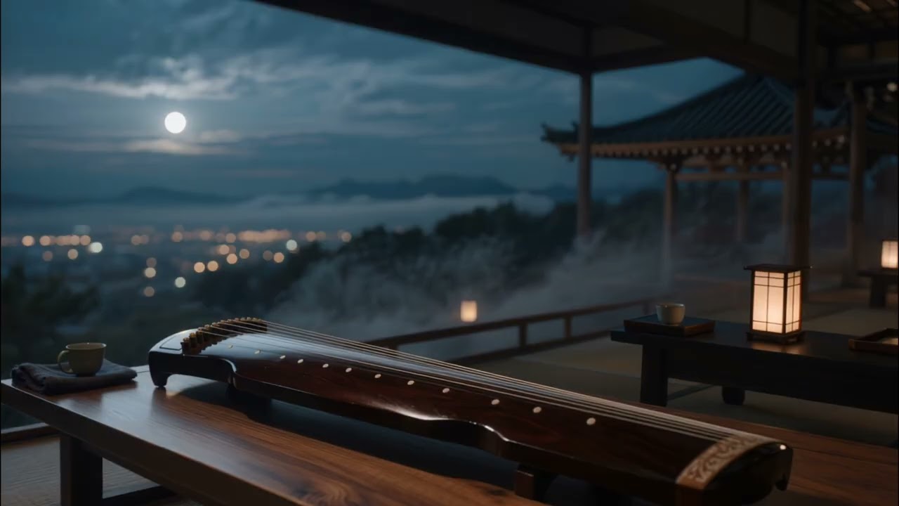 Midnight Vapor – Silent City Koto Melodies for Deep Focus & Urban Zen