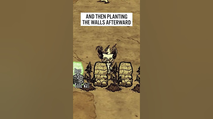 Cheapest Impenetrable Wall (Don't Starve Together Tip #5)