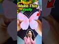 how to make butterfly 🦋 easily from paper | paper se Titli kaise banate hai #paper #papercraft #diy