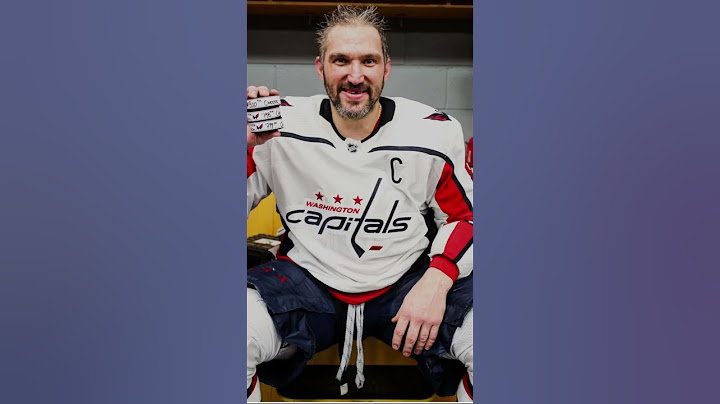 Alex Ovechkin beat Wayne Gretzky’s goal record