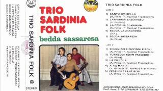 Video thumbnail of "Trio Sardinia Folk Bedda Campagnora"