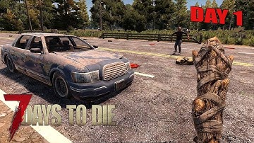 7 Days to Die Alpha 20 - Day 1 ☠ PC gameplay