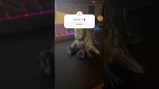 3D printed Baby Groot #3dprinting #marvel