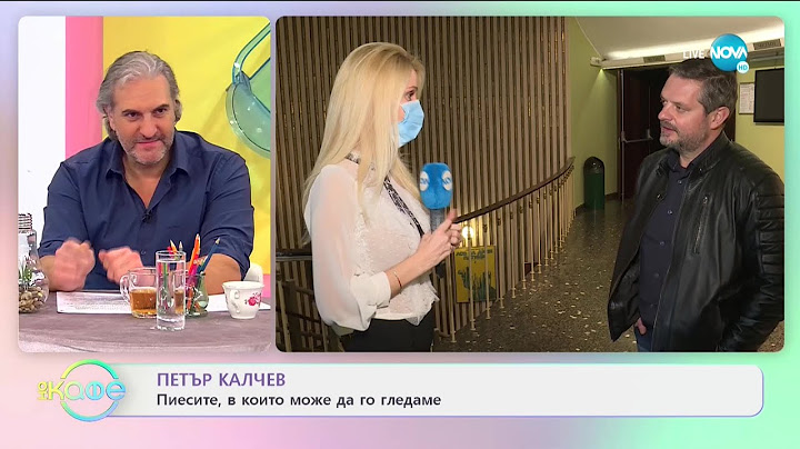 Петър Калчев за образа си на г-н парушев от сериала „Ол инклузив” - „На кафе” (15.01.2021)