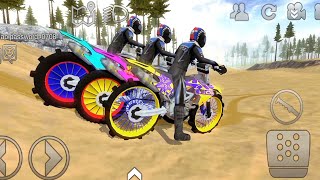 Offroad 3D Motorcycle Rider Driving Android Fast Motorbike Racing #3 Friends Android Video Gameplay screenshot 4