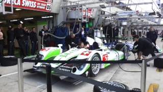 Le mans practice pit stop 2011