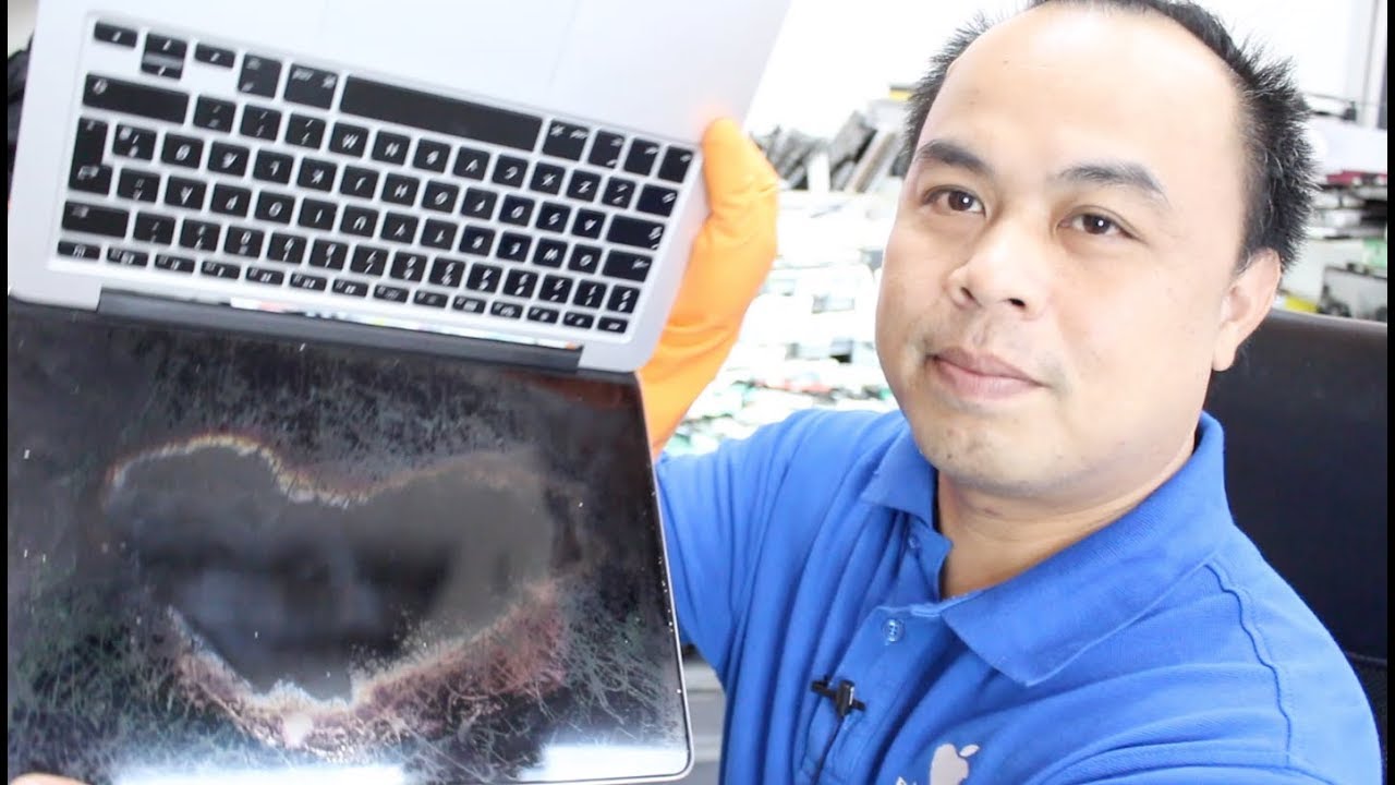 A1502 MacBookPro 2013-2015 ล้างหน้าจอ Retina By bkjservice 0982540079