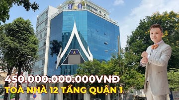 Tòa nhà văn phòng 12 Tầng góc 2 Mặt tiền đường Nguyễn Trãi Quận 1 #bietthu#phongsusaigon