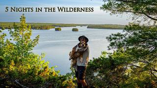 5 Nights Canoe Camping with My Dog and A Friend