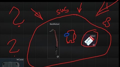 Red Rebel and Red Keycard from a Skav
