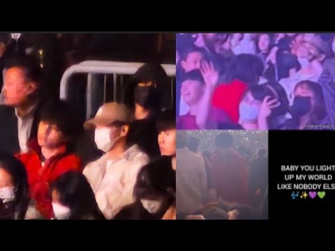 BTS Taehyung Rm and Jungkook at Harry Styles concert😍💜✨ #v#rm#jungkook#bts #viral 💜
