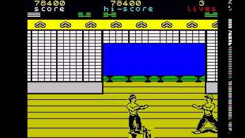 Way Of The Exploding Fist II (ZX Spectrum)