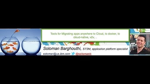 WebSphere Migration tools - easily migrate your app to  cloud, docker, and latest WAS,  Java