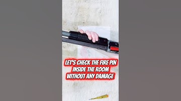 12 bore pump action firepin check without any damage ​#gunlover #protecfire #viralvideo #trending