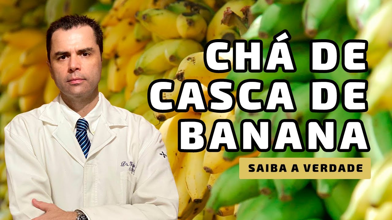Chá da Casca da Banana! Quais as verdades? Dr. Fernando Lemos - Planeta Intestino.