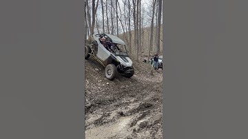 Don’t blink! Pro xp climbs vertical hill #offroad #polaris #proxp #rzr #turbo