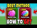 How to GET REROLL CUBE &amp; PERFECT CUBE FAST in ANIME SQUADRON Roblox