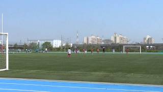 J Green 20150426 VS白鷺2001（前）