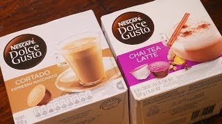 Cápsulas Chai Latte + Cortado (Dolce Gusto) + yapa - YouTube